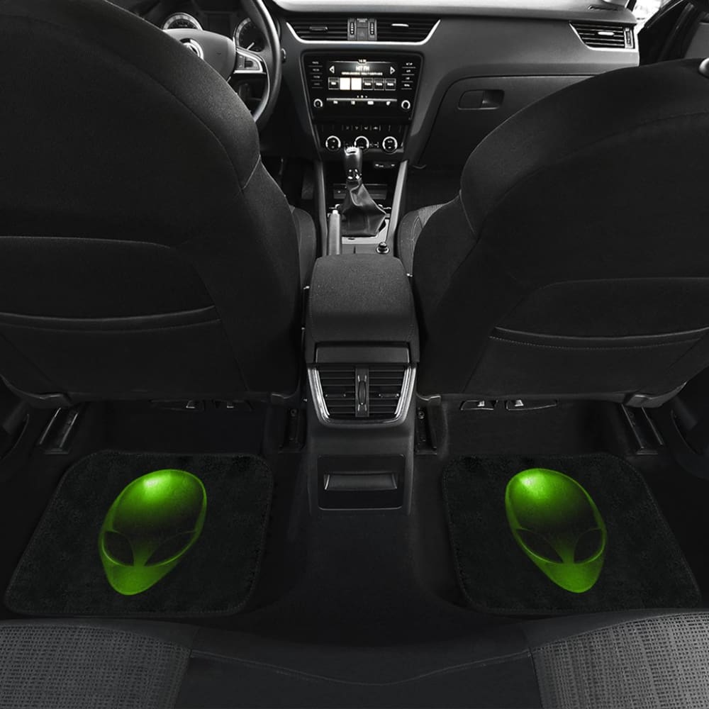 Alien Car Floor Mats Amazing Best Gift Idea 212304 - YourCarButBetter