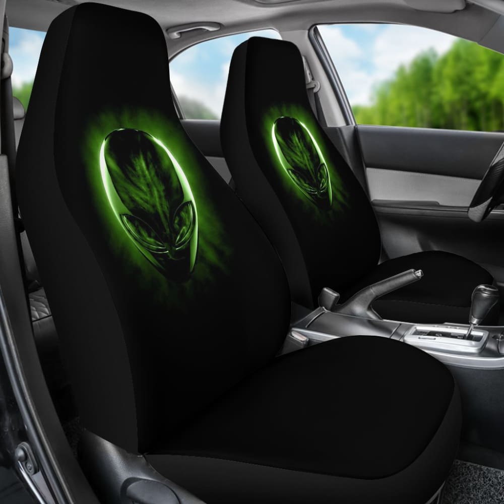 Alien Head Car Seat Covers 212304 - YourCarButBetter