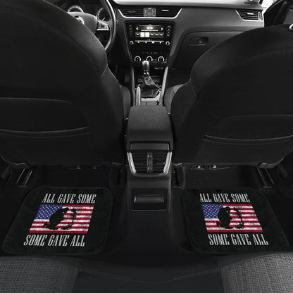 All Gave Some Some Gave All Patriot Car Floor Mats 210206 - YourCarButBetter