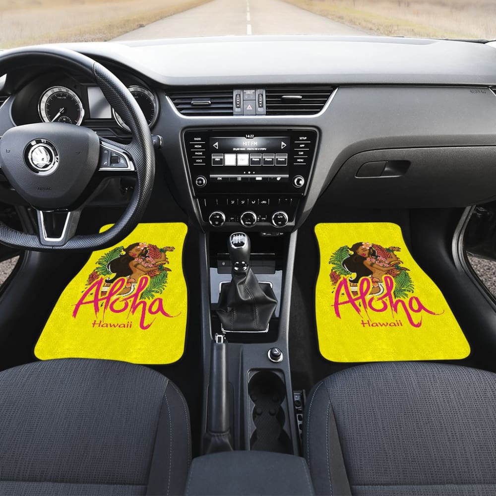 Aloha Car Decor Items Car Floor Mats 210803 - YourCarButBetter