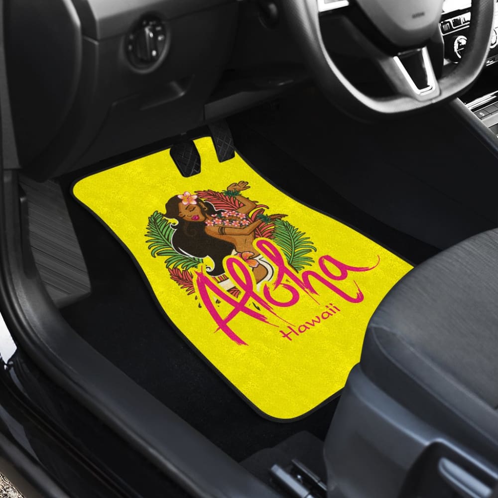 Aloha Car Decor Items Car Floor Mats 210803 - YourCarButBetter
