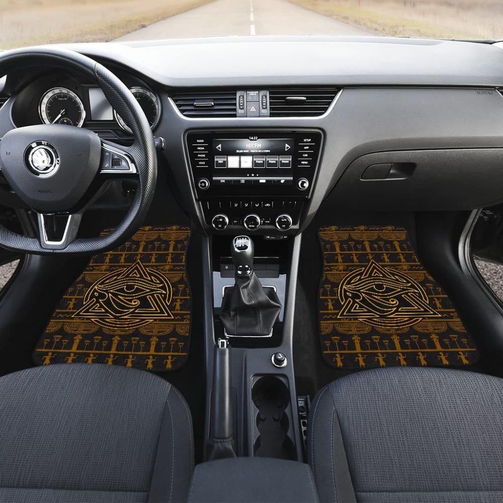 Amazing Ancient Egyptian Eyes Of Horus Powerful Symbol Car Floor Mats 210404 - YourCarButBetter
