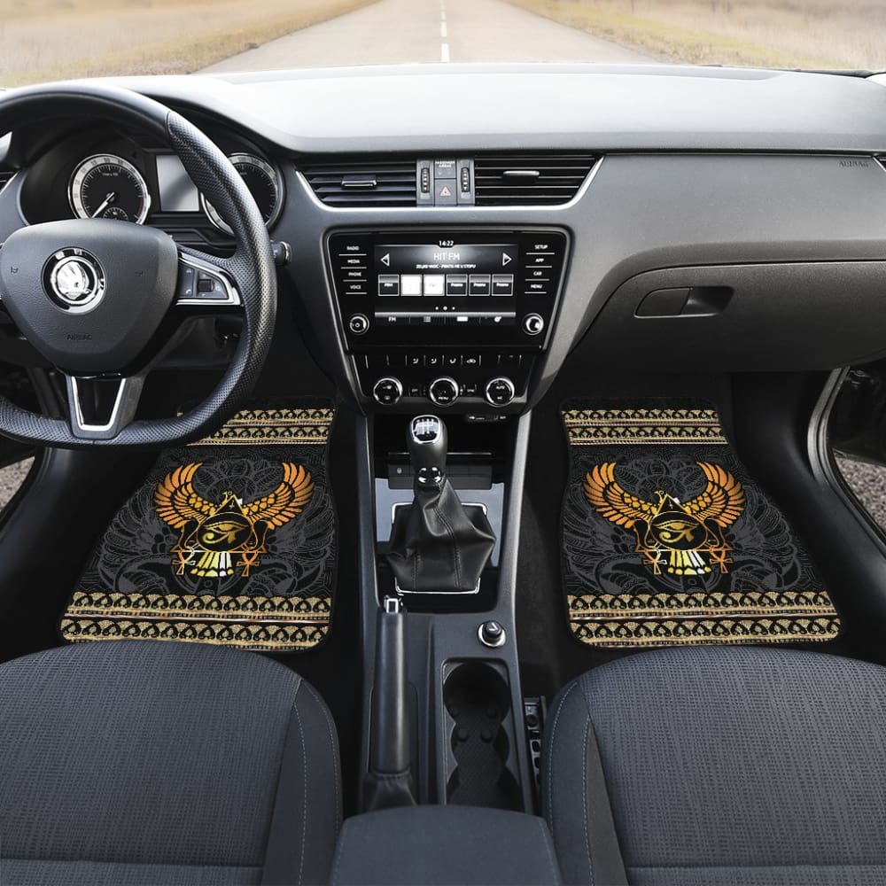 Amazing Ancient Egyptian Wings Eyes Of Horus Car Floor Mats 210404 - YourCarButBetter