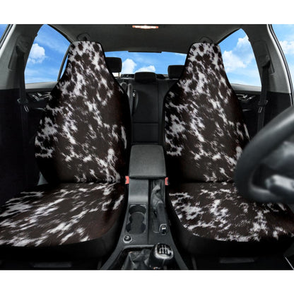Amazing Best Gift Brown Cowhide Print Car Seat Covers Custom 2 210601 - YourCarButBetter