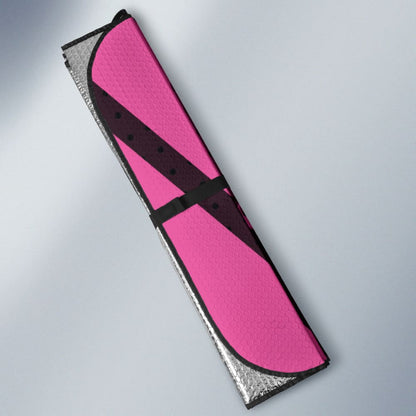 Amazing Black & Pink Horse Mustang Custom Car Accessories Car Auto Sun Shades 210801 - YourCarButBetter