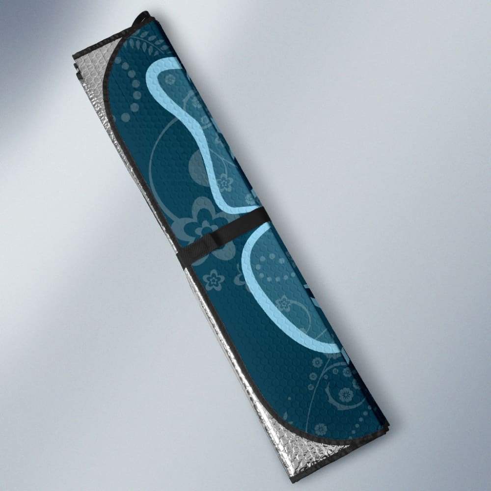Amazing Blue Butterflies Car Auto Sun Shades 211301 - YourCarButBetter
