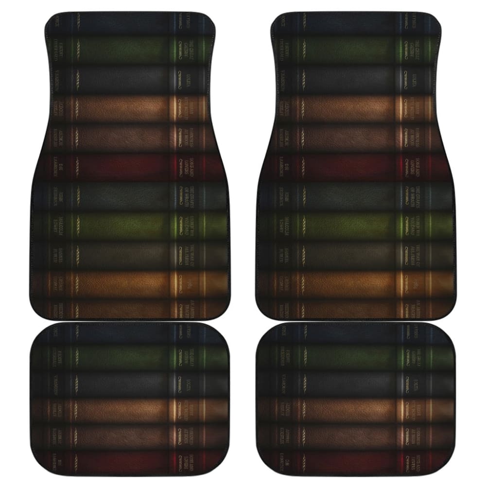 Amazing Book Corner All Love One Place Car Floor Mats 211101 - YourCarButBetter