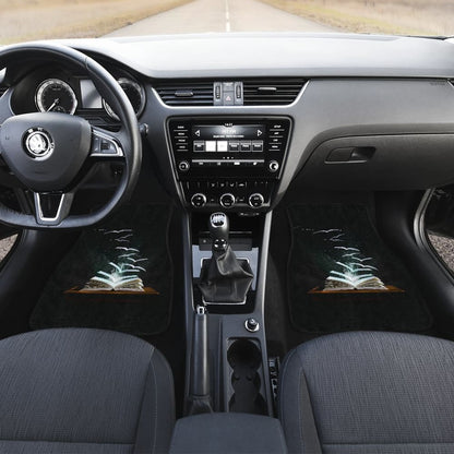 Amazing Book Reading Car Floor Mats 211101 - YourCarButBetter