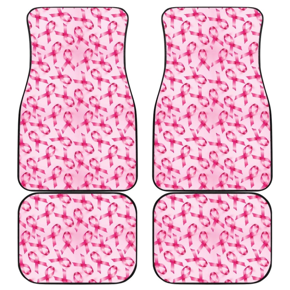 Amazing Breast Cancer Car Floor Mats 210603 - YourCarButBetter