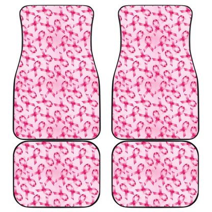 Amazing Breast Cancer Car Floor Mats 210603 - YourCarButBetter