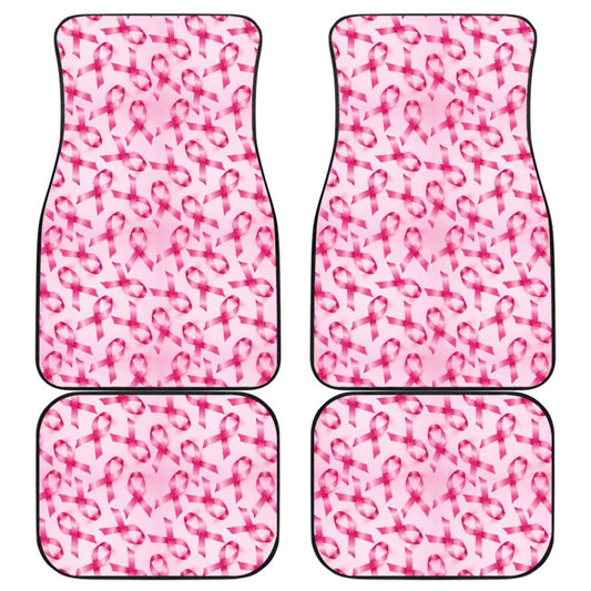Amazing Breast Cancer Car Floor Mats 210603 - YourCarButBetter