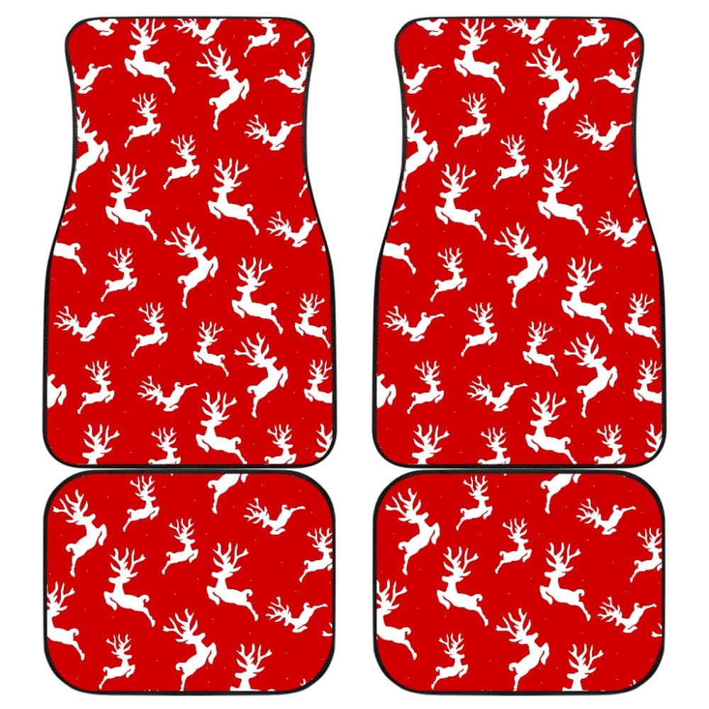 Amazing Christmas Reindeer Gift Ideas Car Floor Mats 210601 - YourCarButBetter
