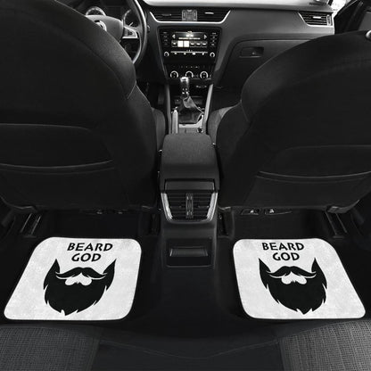 Amazing Gift Idea God Beard Car Floor Mats 210305 - YourCarButBetter