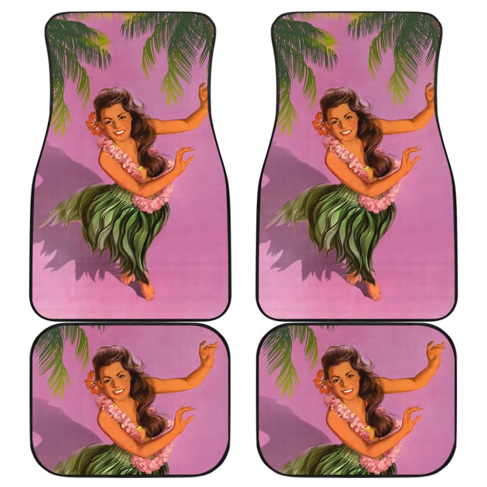 Amazing Gift Ideas Aloha Printing Car Floor Mats 210803 - YourCarButBetter