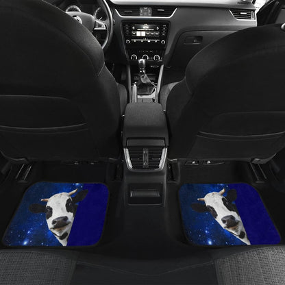 Amazing Gift Ideas Cow Spirit With Galaxy Car Floor Mats 212102 - YourCarButBetter