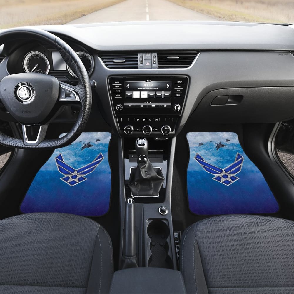 Amazing Gift US Air Force Military Printing Car Floor Mats 211007 - YourCarButBetter