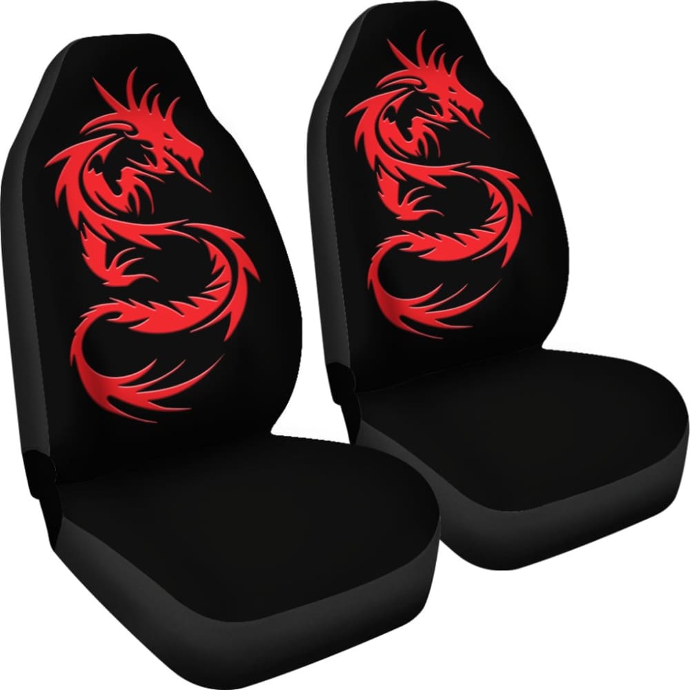 Amazing Great Red Dragon Car Seat Covers 211803 - YourCarButBetter