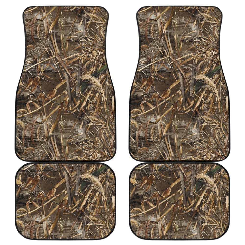Amazing Hunting Camouflage Car Floor Mats 211005 - YourCarButBetter