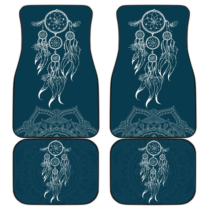 Amazing Mandala Floral Dreamcatcher Car Floor Mats 212802 - YourCarButBetter