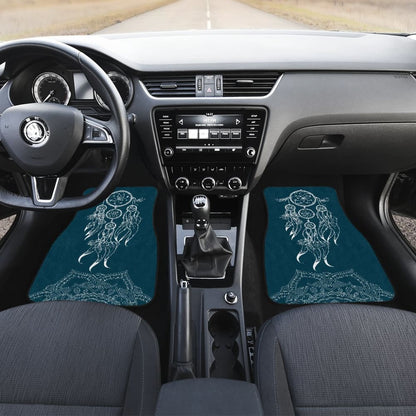 Amazing Mandala Floral Dreamcatcher Car Floor Mats 212802 - YourCarButBetter