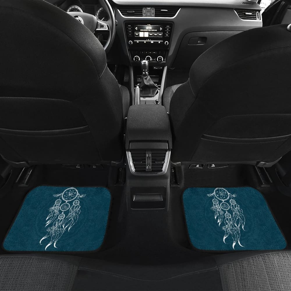 Amazing Mandala Floral Dreamcatcher Car Floor Mats 212802 - YourCarButBetter