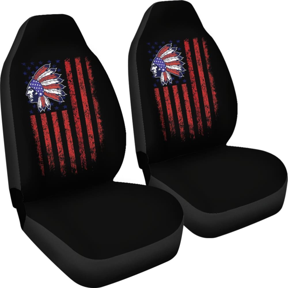 Amazing Native American Flag Car Seat Covers 211804 - YourCarButBetter
