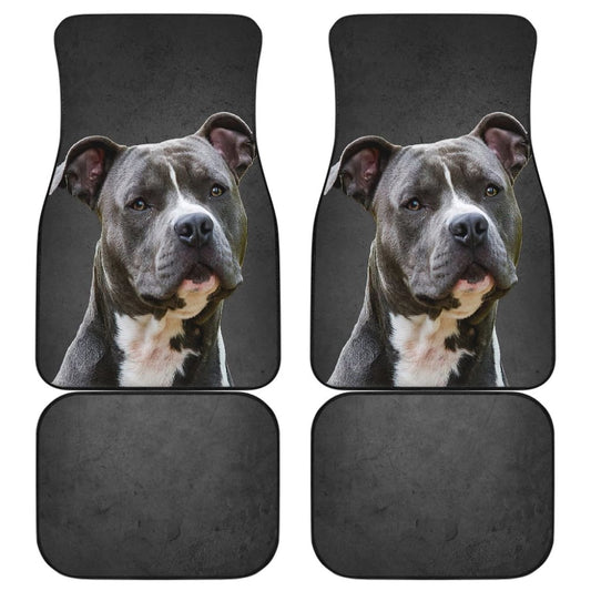Amazing Pit Bull Dog Print Car Floor Mats 210802