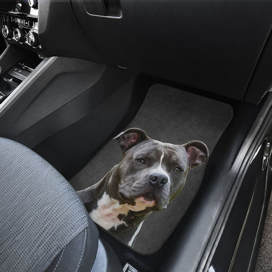 Amazing Pit Bull Dog Print Car Floor Mats 210802