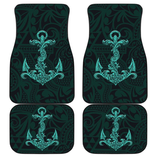 Amazing Poly Tribal Anchor Car Floor Mats 212004 - YourCarButBetter