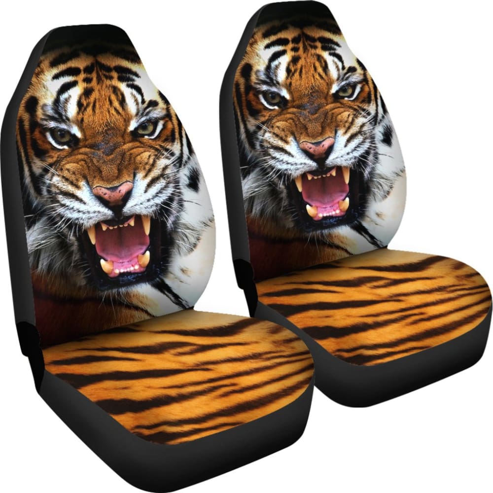Amazing Roaring Tiger Car Seat Covers 212204 - YourCarButBetter