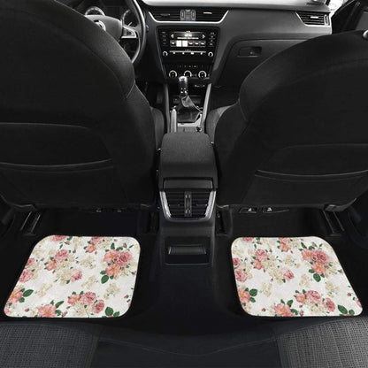 Amazing Rose Pattern Beautiful Car Floor Mats 212801 - YourCarButBetter