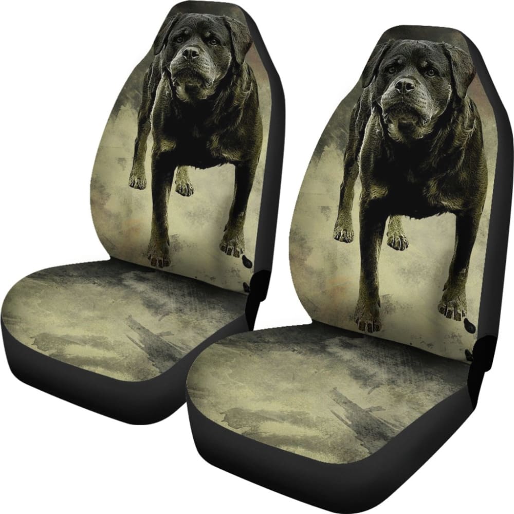 Amazing Rottweiler Car Seat Covers For Rottweiler Lovers Gift Ideas 212701 - YourCarButBetter