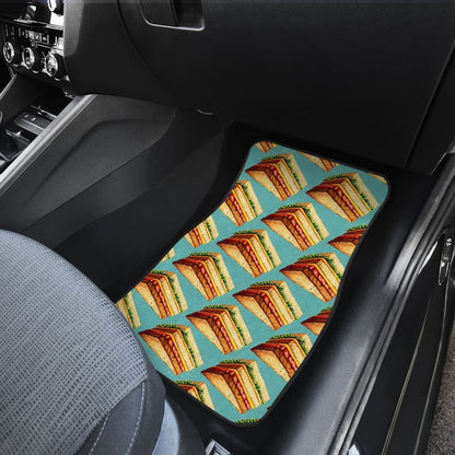 Amazing Sandwich Car Floor Mats 211703 - YourCarButBetter