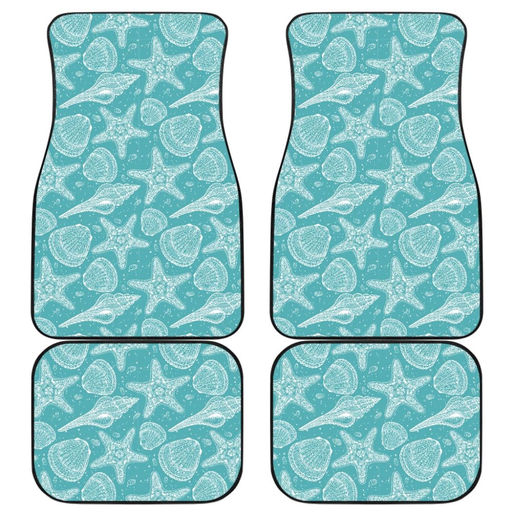 Amazing Sea Shell Car Floor Mats 212203 - YourCarButBetter
