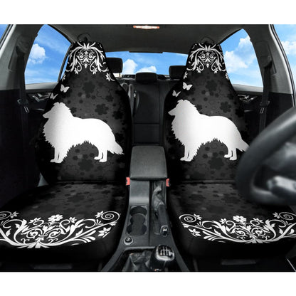 Amazing Shetland Sheepdog Print Car Seat Covers Custom 1 211001 - YourCarButBetter