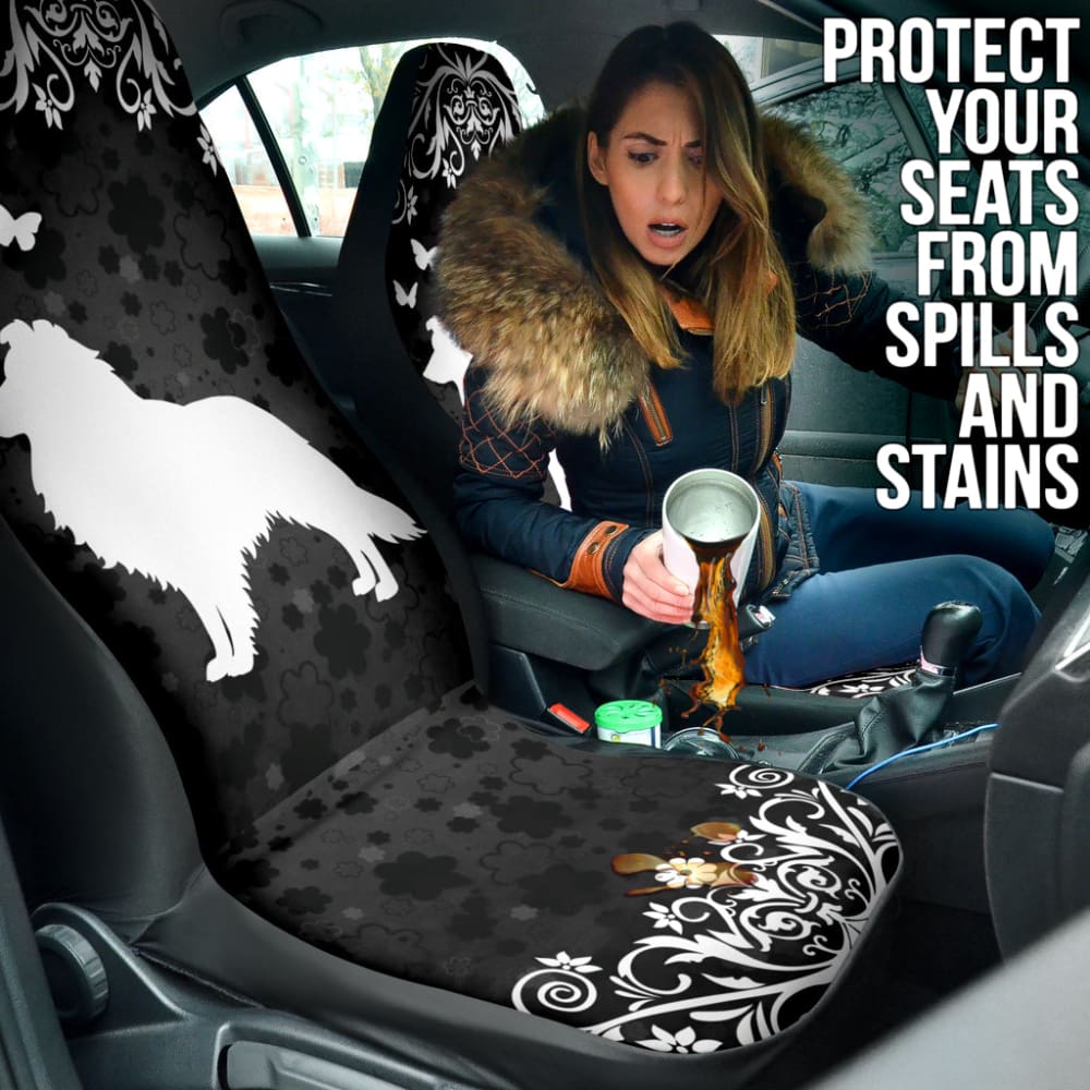 Amazing Shetland Sheepdog Print Car Seat Covers Custom 1 211001 - YourCarButBetter