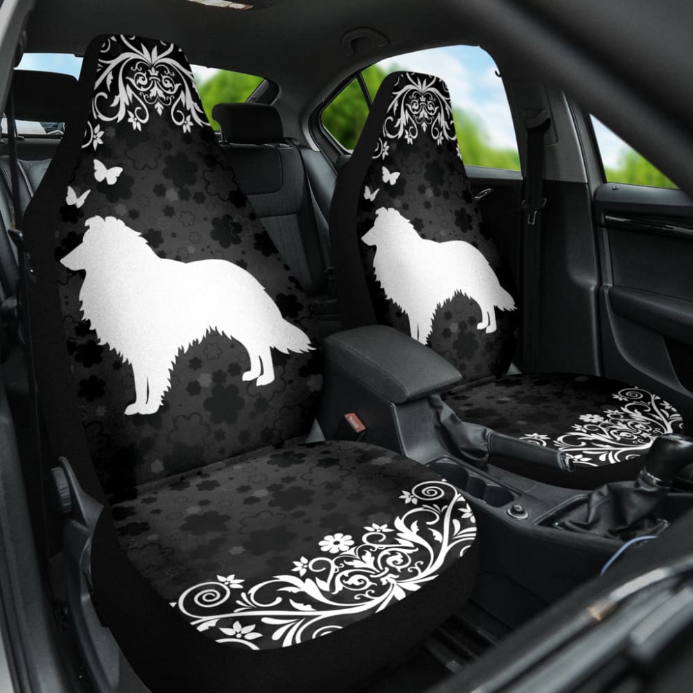 Amazing Shetland Sheepdog Print Car Seat Covers Custom 1 211001 - YourCarButBetter