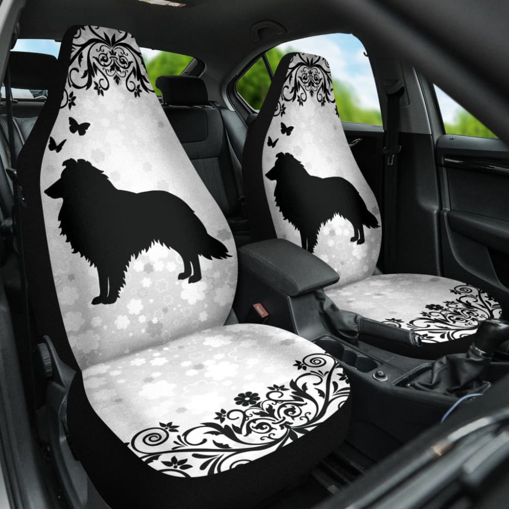 Amazing Shetland Sheepdog Print Car Seat Covers Custom 2 211001 - YourCarButBetter