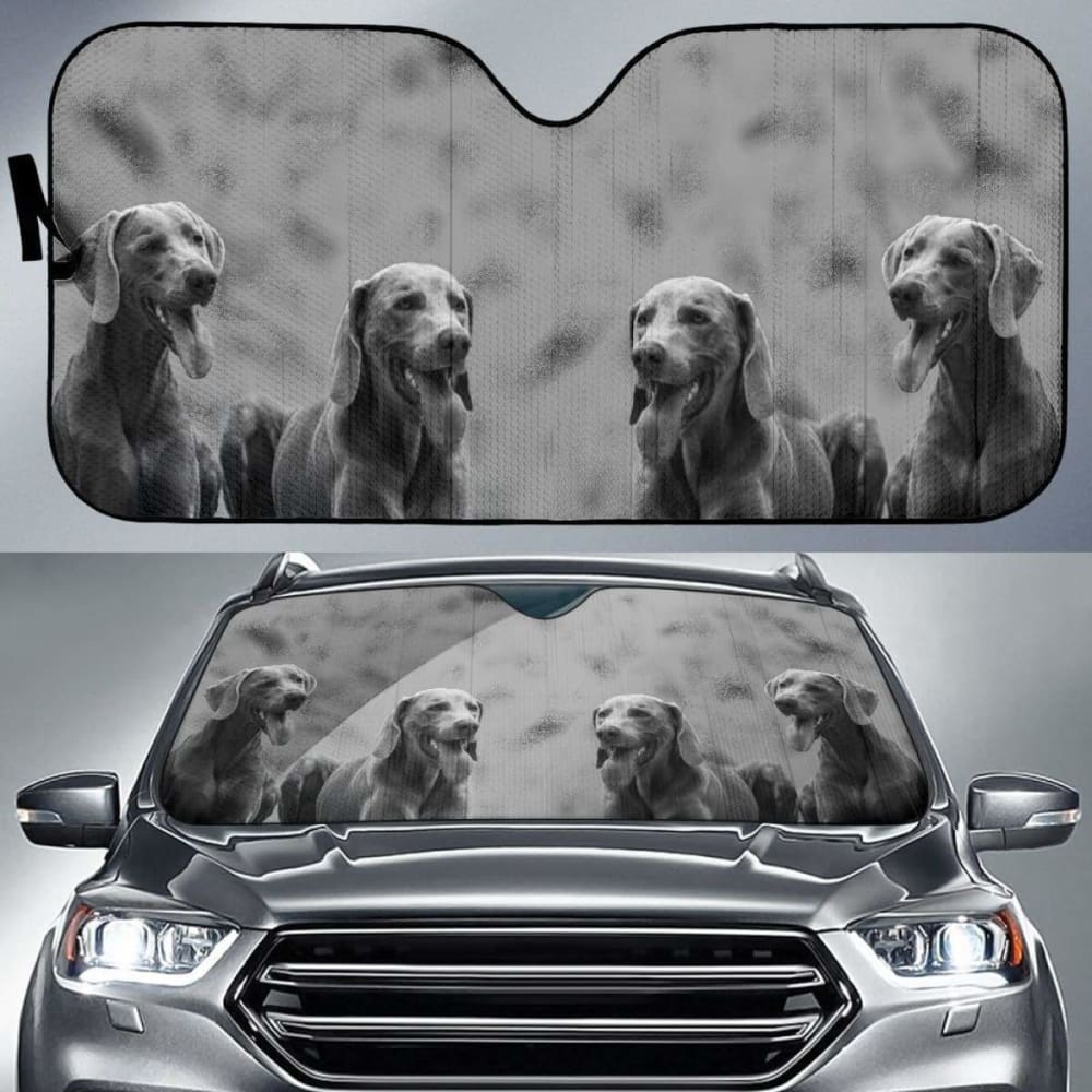 Amazing Weimaraner Lover Dog Auto Sun Shade 102507 - YourCarButBetter