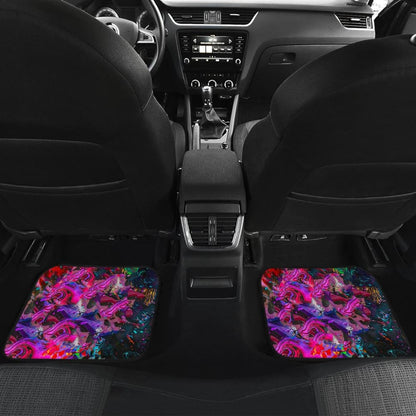 Amazing Wild Colorful Tiger Car Floor Mats 211302