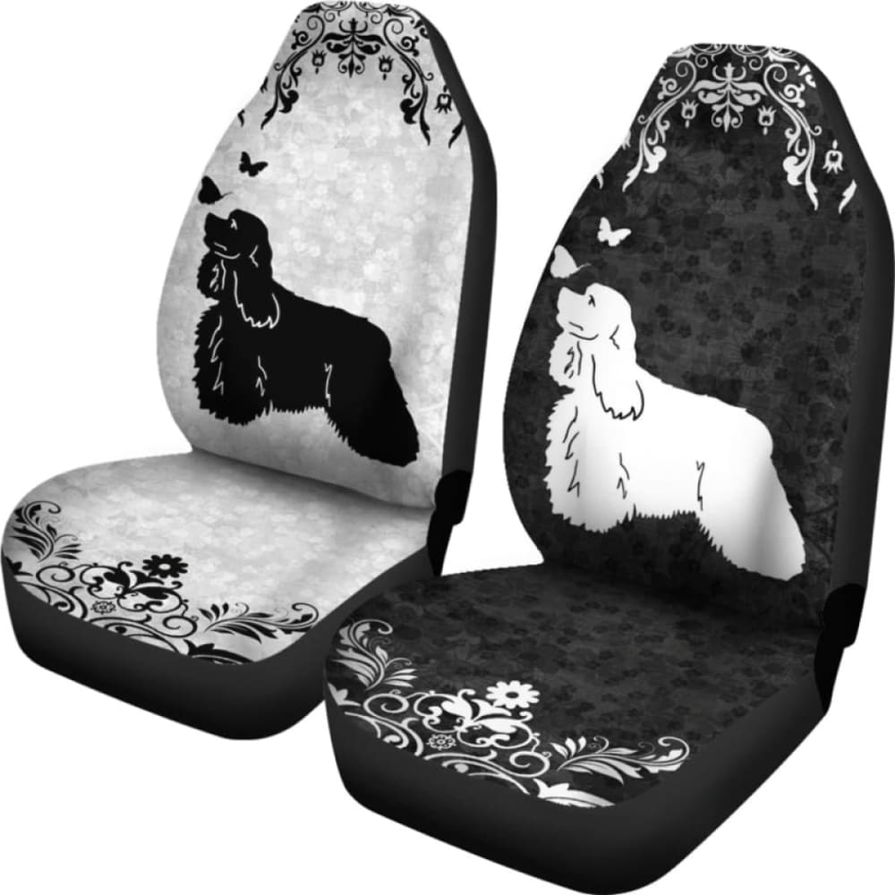 American Cocker Spaniel Car Seat Covers 195016 - YourCarButBetter