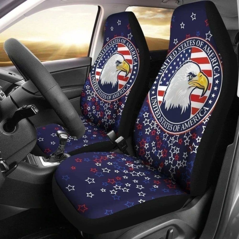 American Eagle Car Seat Covers Patriotic Car Decor 203011