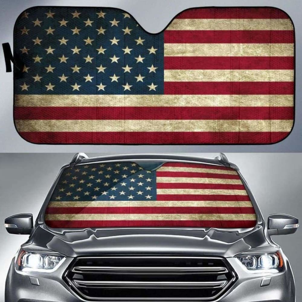 American Flag Auto Sun Shades 172609 - YourCarButBetter