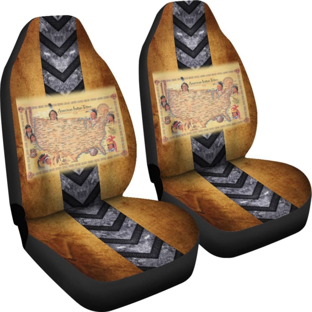 American Indian Tribes Car Seat Cover 094201 - YourCarButBetter