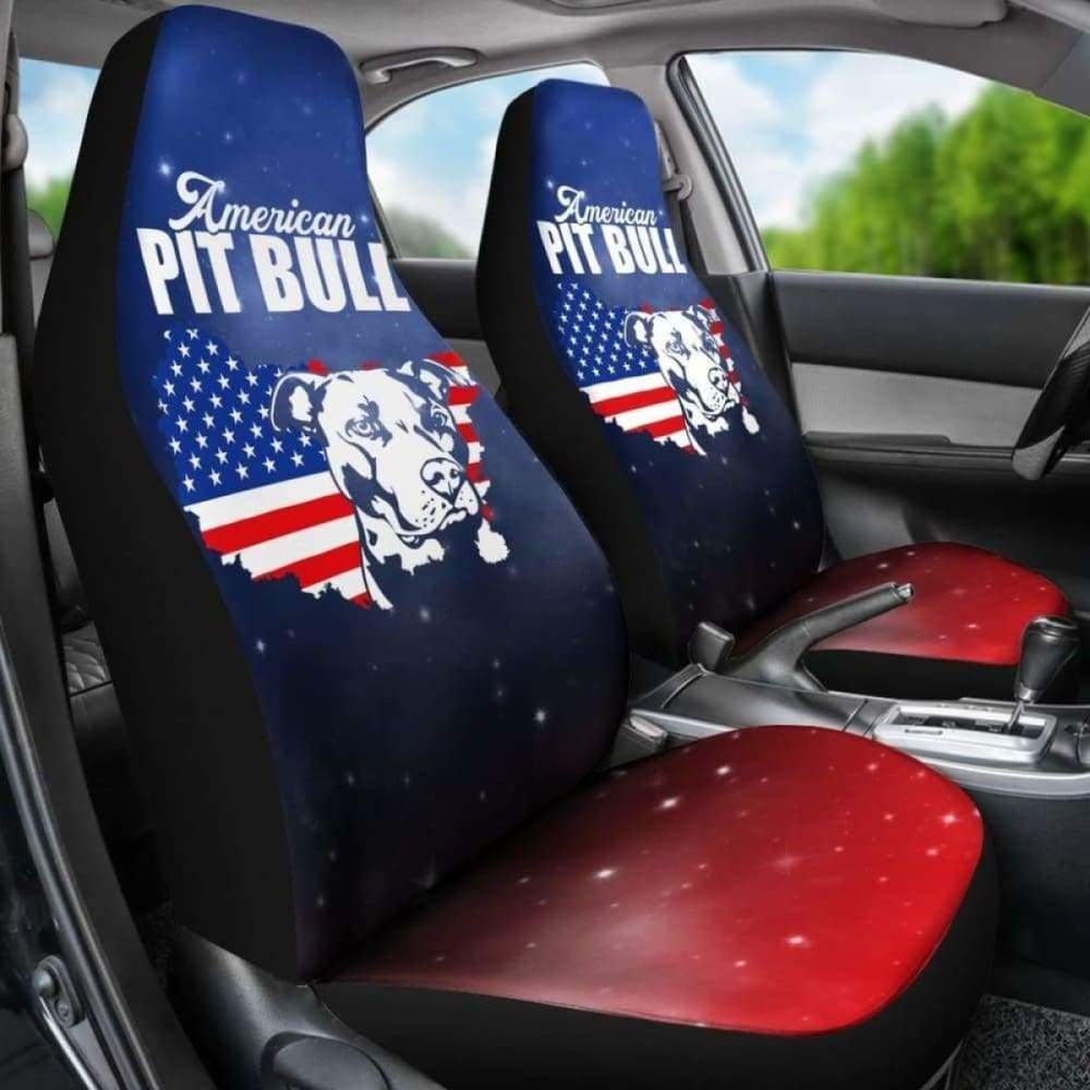 American Pit Bull Car Seat Covers 113510