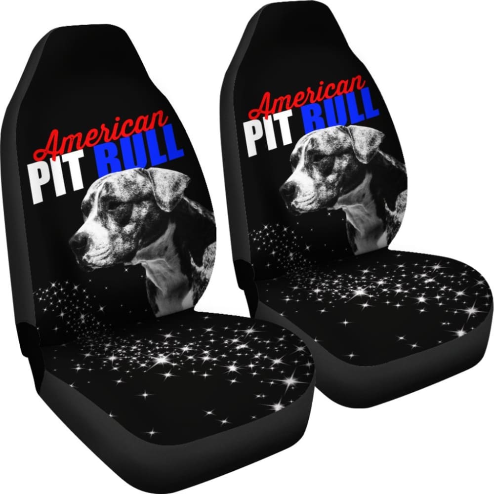American Pit Bull Car Seat Covers 174510 - YourCarButBetter