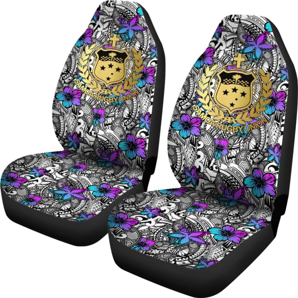 American Samoa Car Seat Cover Hibiscus The Flowers Of Ocean 211904 - YourCarButBetter