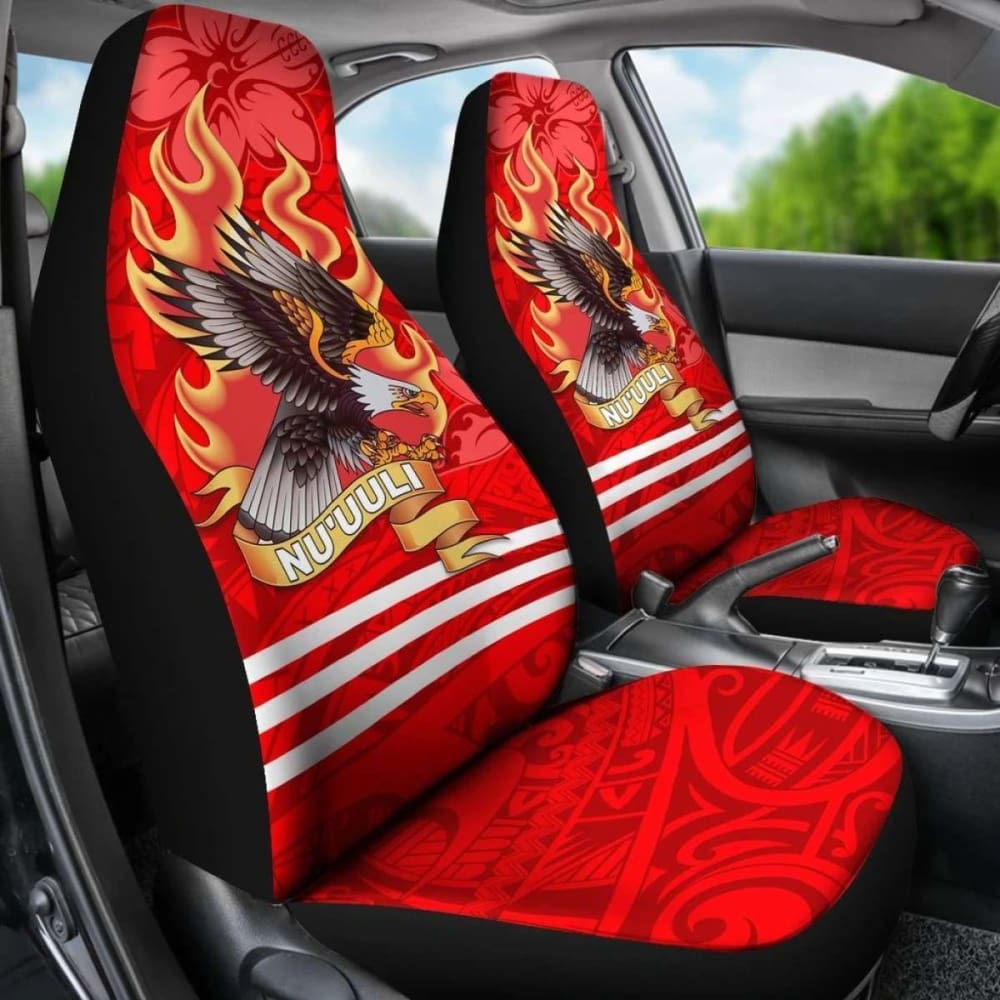 American Samoa Car Seat Cover - Nu’Uuli Manulele Tausala - 105905 - YourCarButBetter