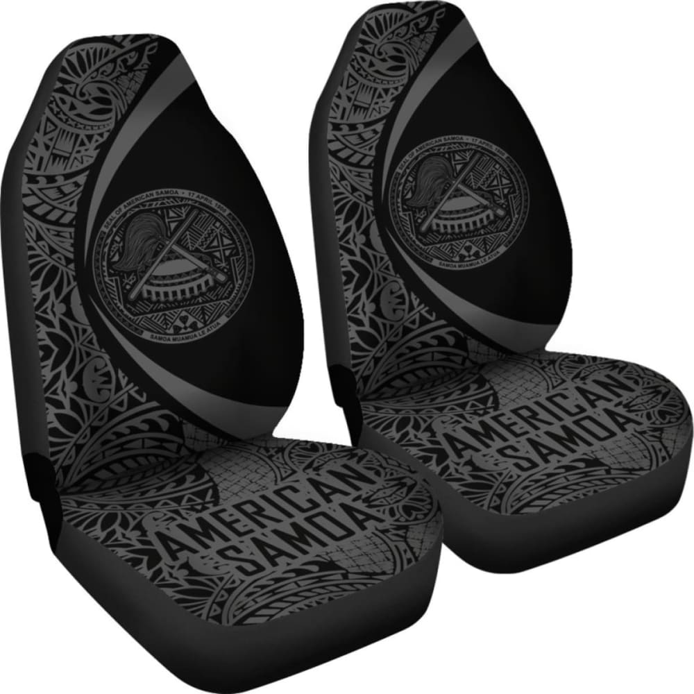 American Samoa Car Seat Covers Circle Style 02 Amazing 105905 - YourCarButBetter