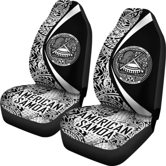 American Samoa Car Seat Covers Circle Style 03 Amazing 105905 - YourCarButBetter